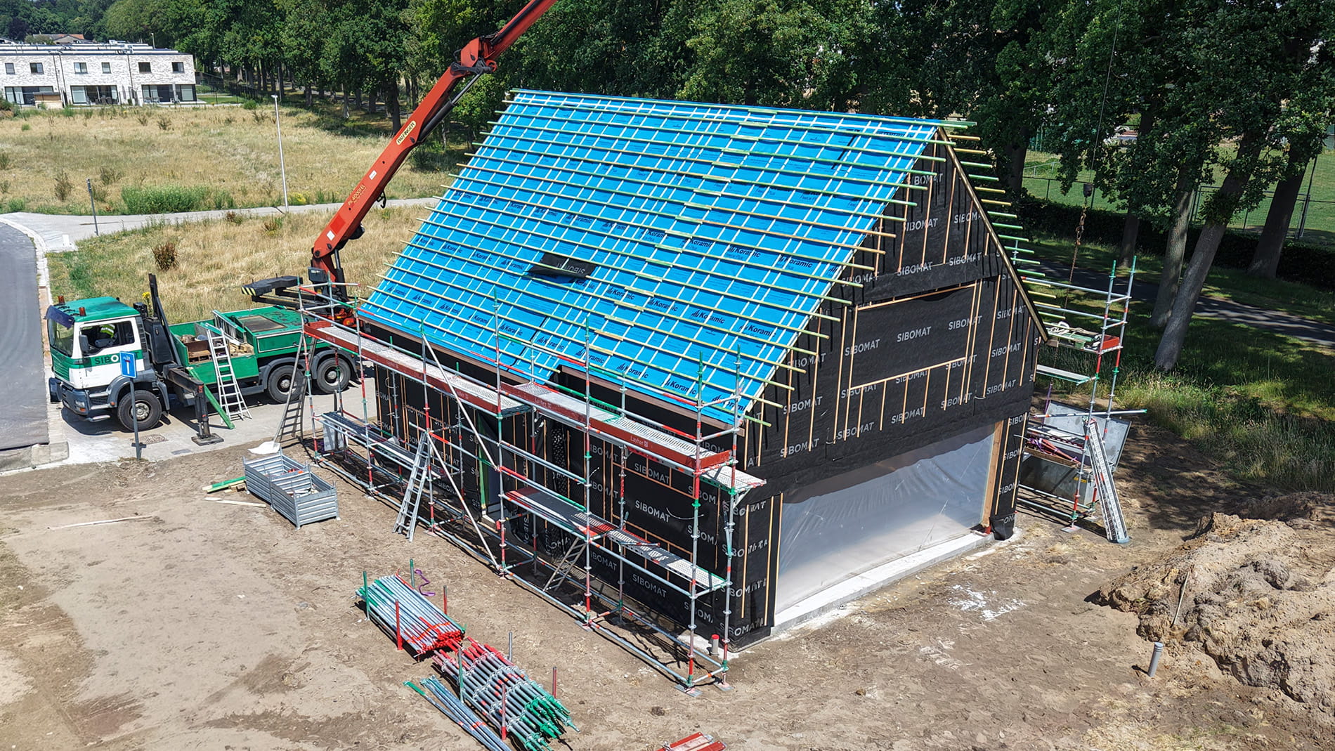 Sibomat Houtskeletbouw Werf 