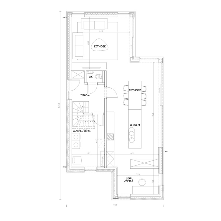 Sibomat inspiratieplan Q5 Gelijkvloers