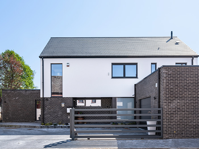 Maison Contemporaine à Dour Réalisation de Sibomat