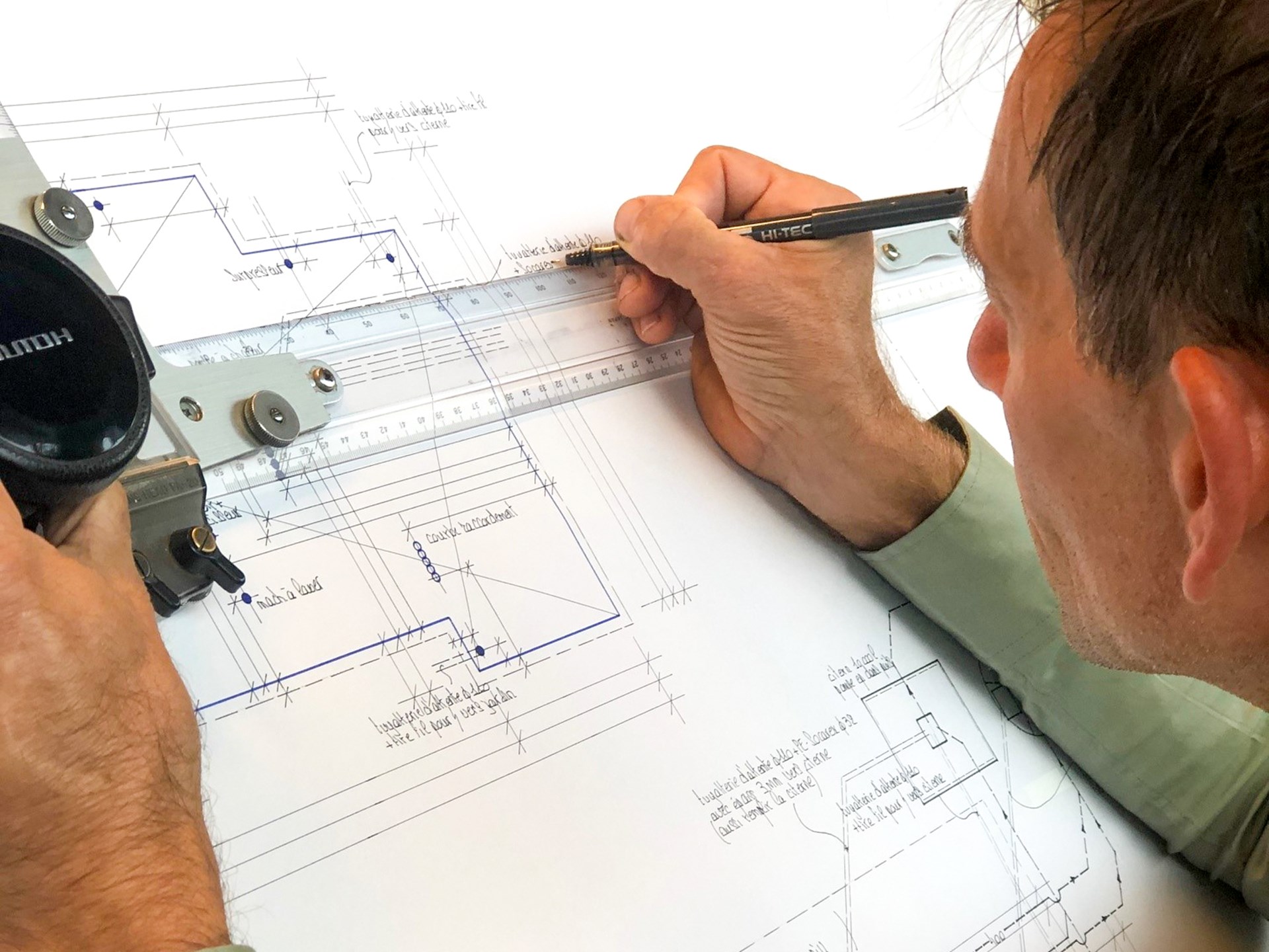 Voorbereiding houtskeletbouw bouwproces