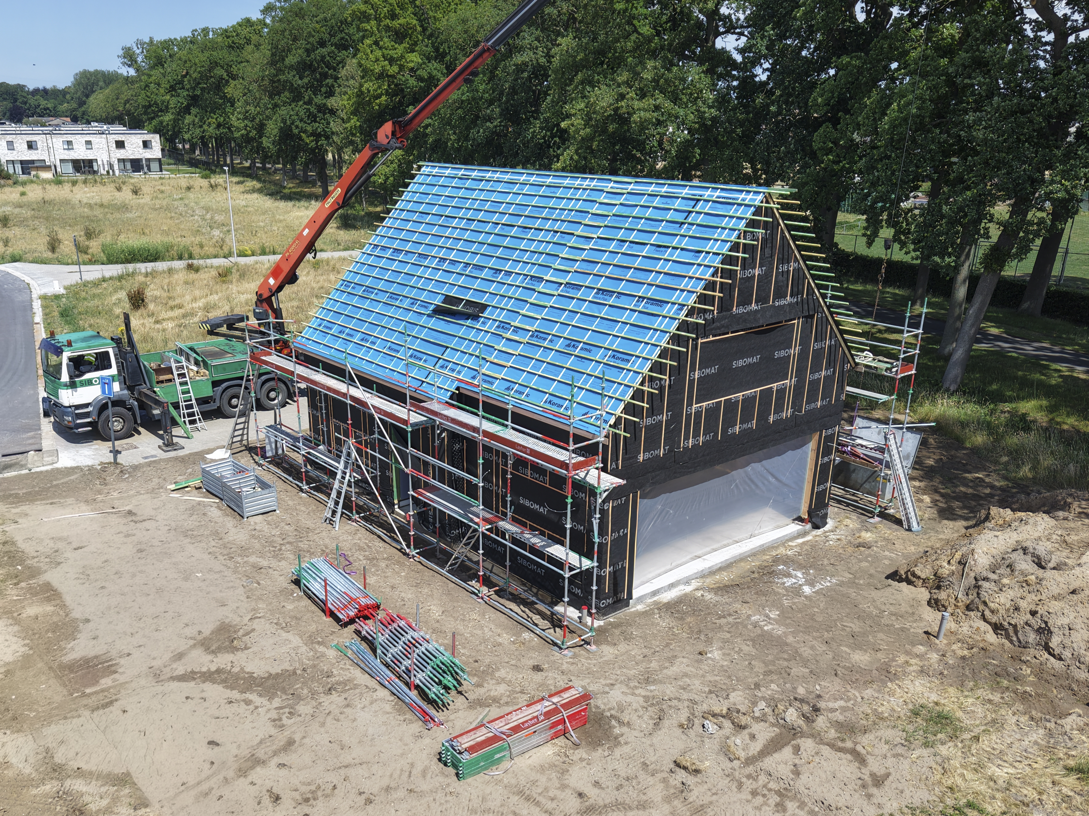 Sloop en heropbouw Sibomat werf
