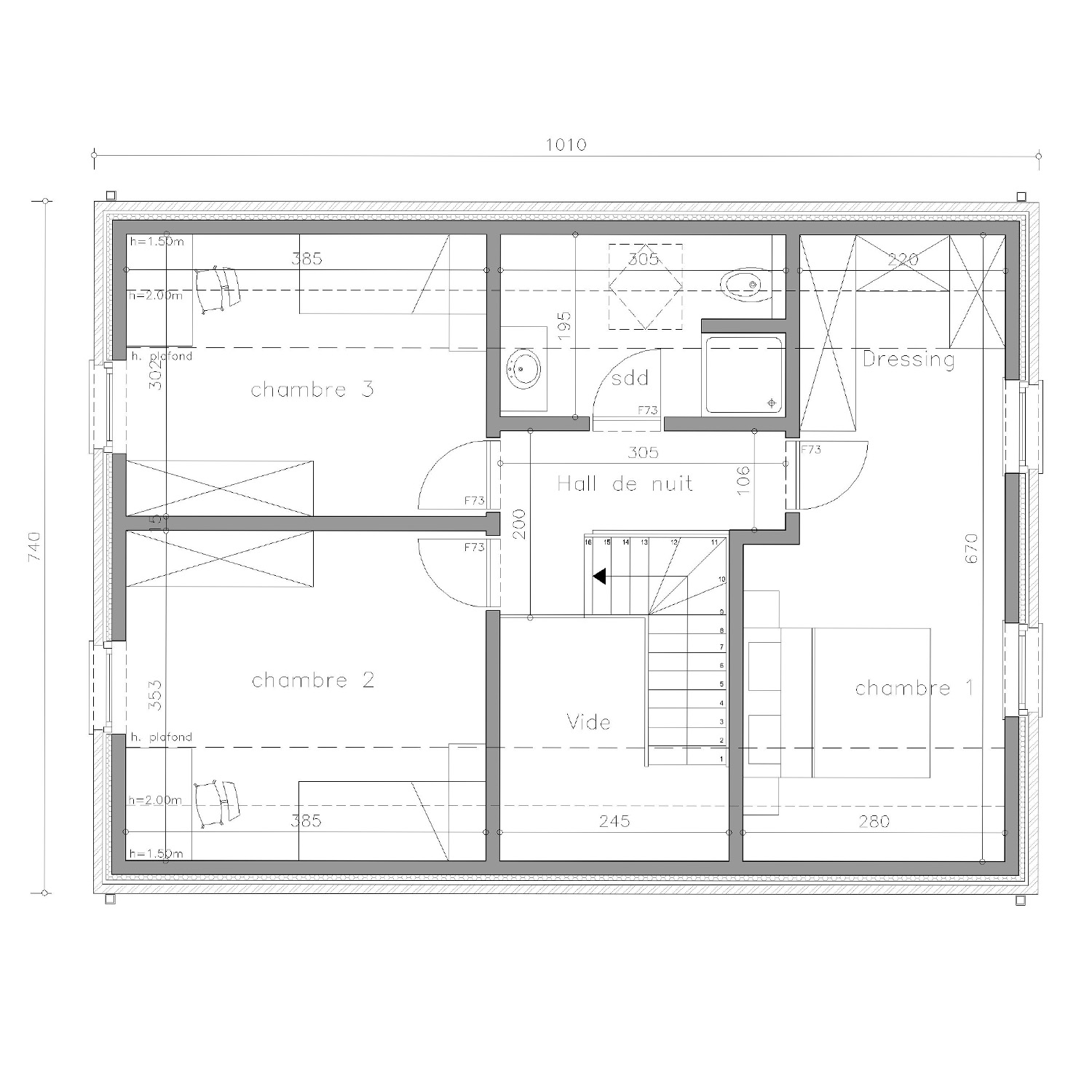 Sibomat T7 plan de maison