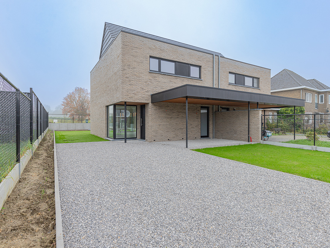 Zijaanzicht Nieuwbouw Te Koop Serskamp