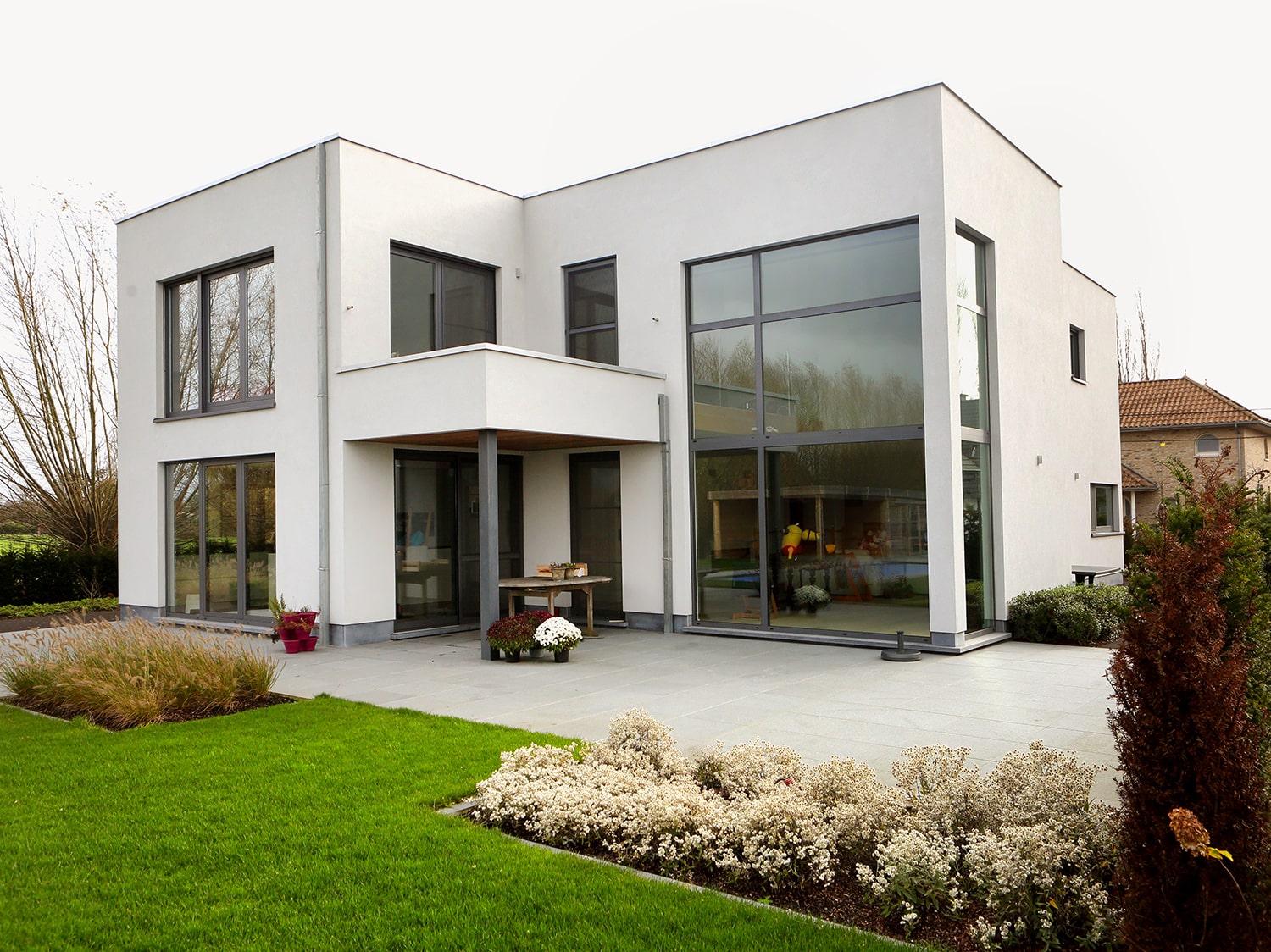 Moderne nieuwbouw in Oudenaarde