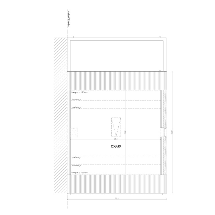 Sibomat inspiratiewoning grondplan C4 zolder