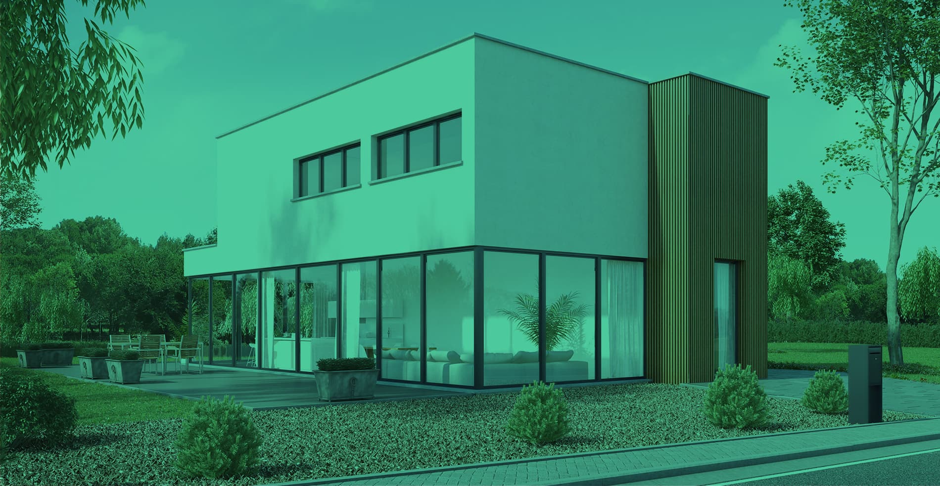 Construction maison moderne