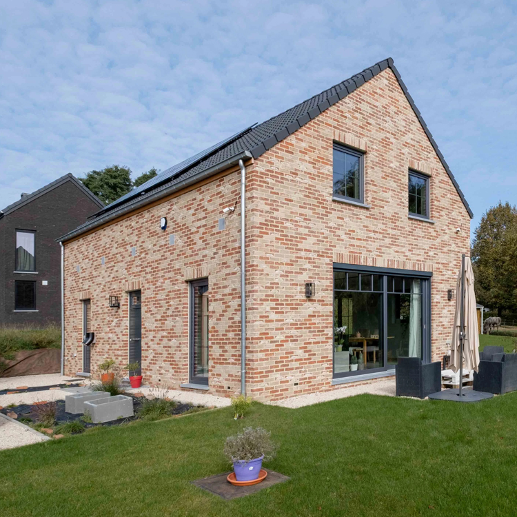 Maison neuve à Tournai par un entreprise de construction 