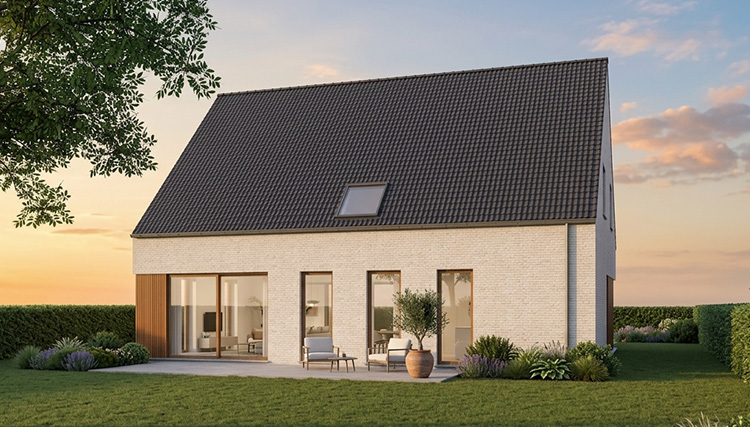 Voorbeeldwoning project Kapellenberg Kortenaken