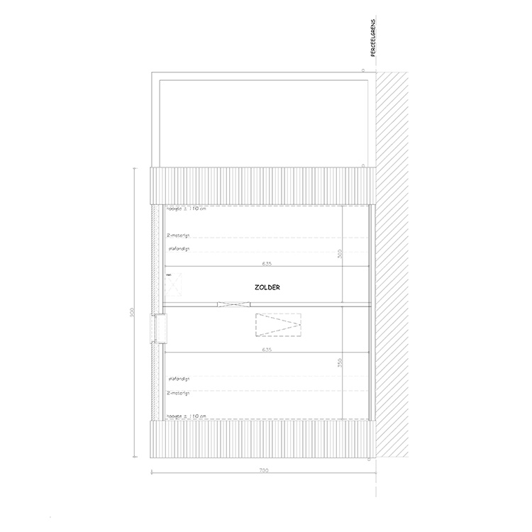 Sibomat inspiratiewoning grondplan C17 zolder