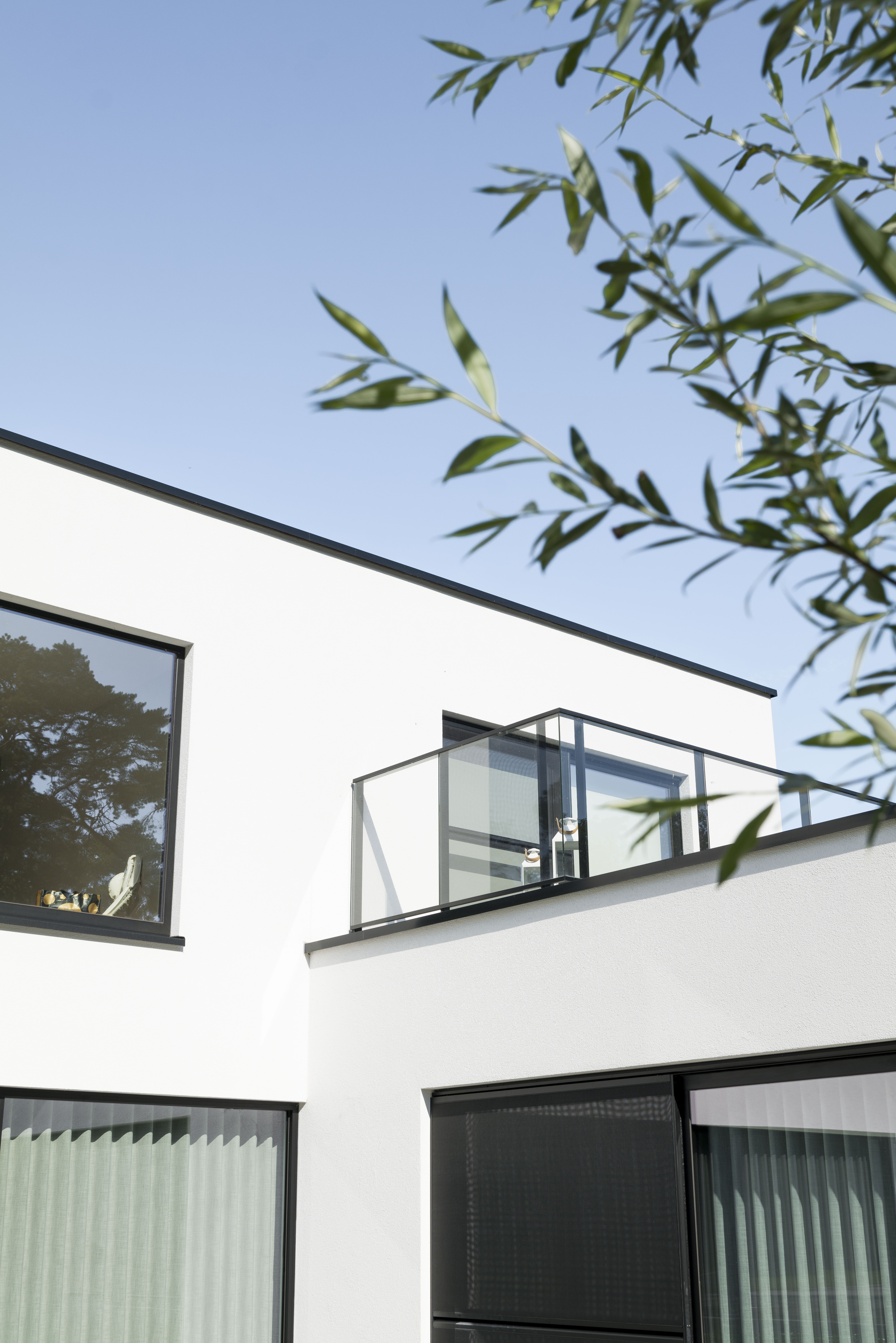 moderne bouwstijl realisatie Sibomat