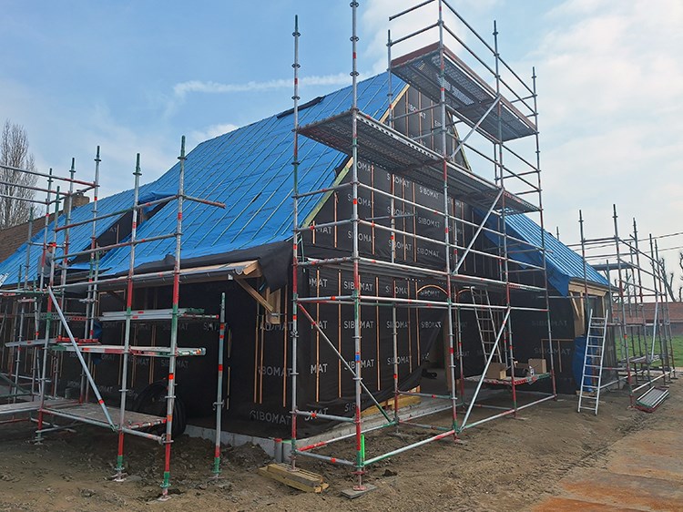 Houtskeletbouw Werf Wanden