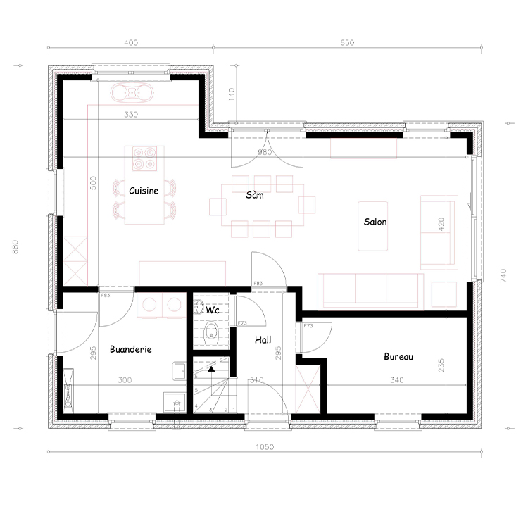 Maison d'inspiration Sibomat T31