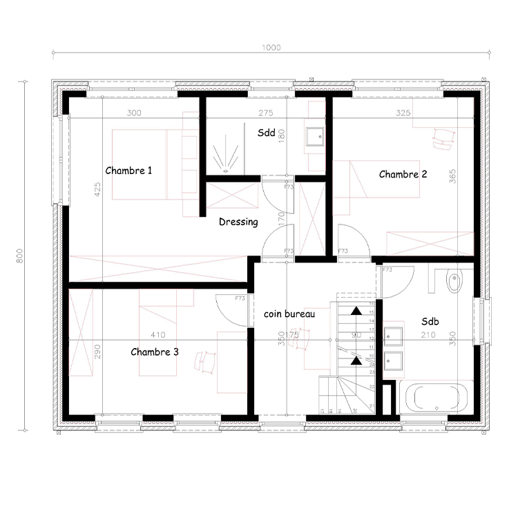 Maison d'inspiration Sibomat T24