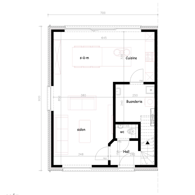 Maison d'inspiration Sibomat T6