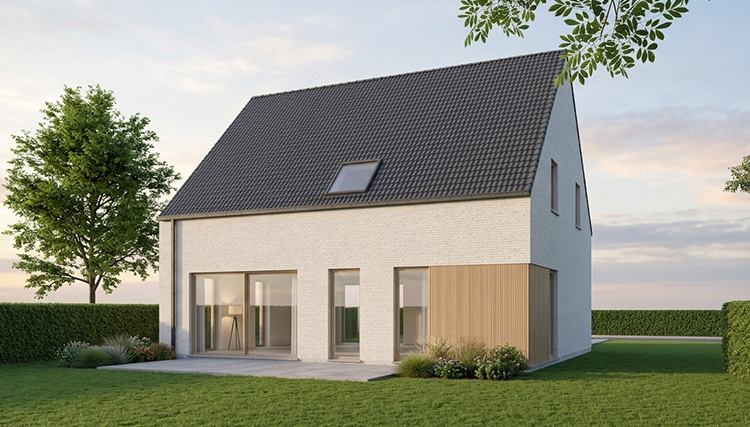 Voorbeeldwoning project Kapellenberg Kortenaken