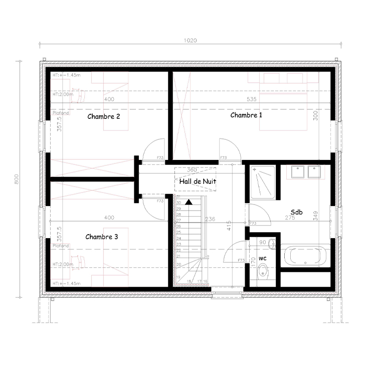 Maison d'inspiration Sibomat T25