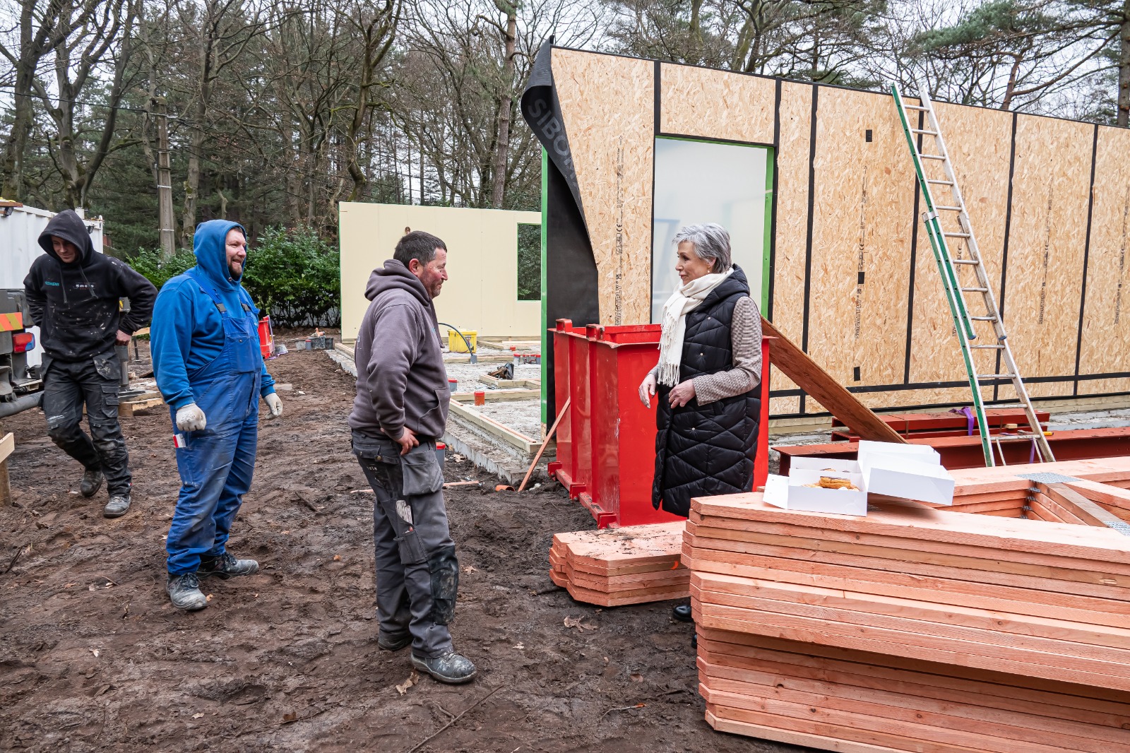  sibomat woning in opbouw
