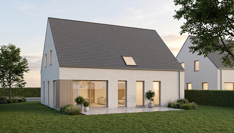 Voorbeeldwoning project Kapellenberg Kortenaken