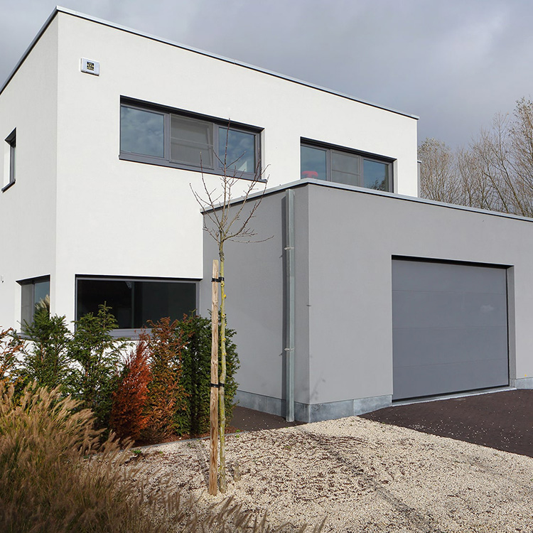 Maison contemporaine à Kraainem construite par une entreprise de construction clé sur porte